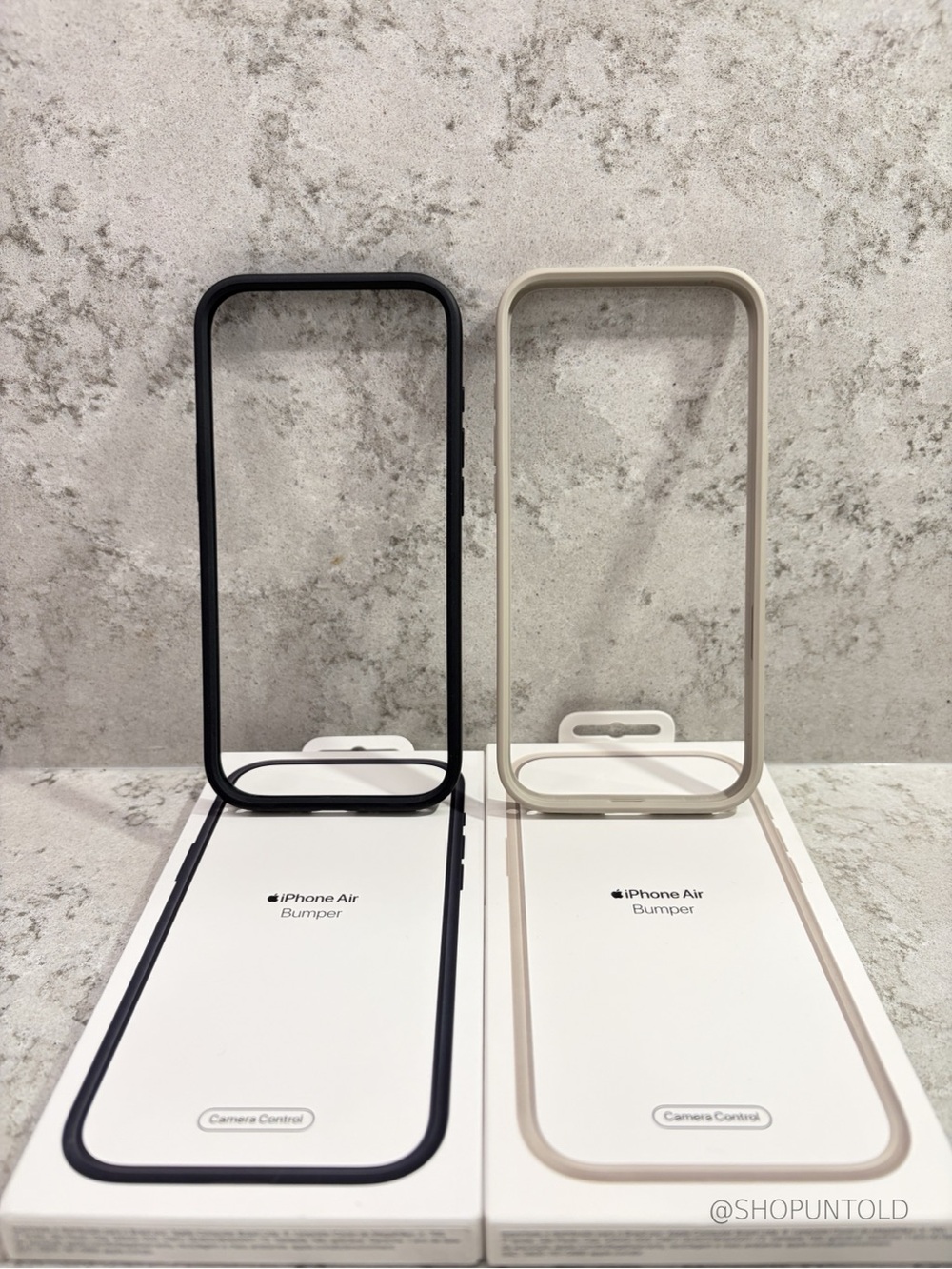 APPLE โ IPHONE AIR BUMPER SET โ BLACK & TAN